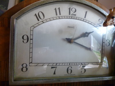 16  Clock cost Half a crown 2nd hand abour 40 yrs ago Keeps perfect time.JPG